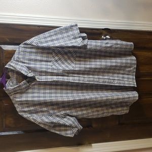 2XL C.E. Schmidt work wear short sleeved plaid shirt